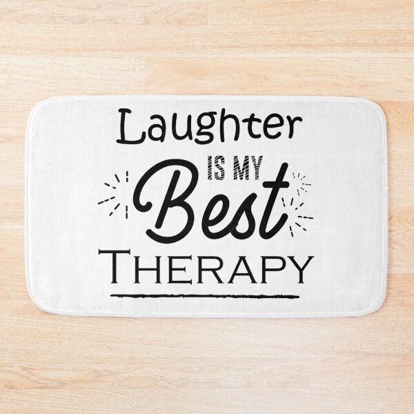 Item preview, Laughter is My Best Therapy ( Black Font ) designed and sold by SidouSenpai.