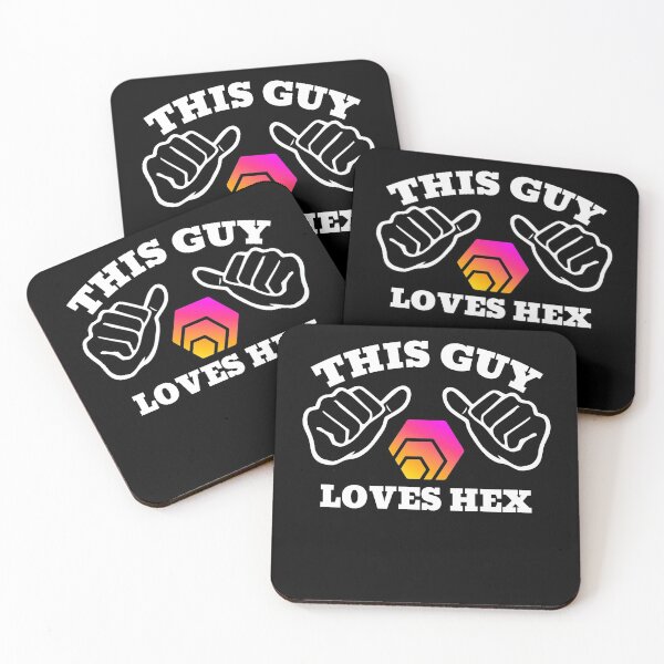 Item preview, This Guy Loves Hex designed and sold by Bitcoin-Fashion.