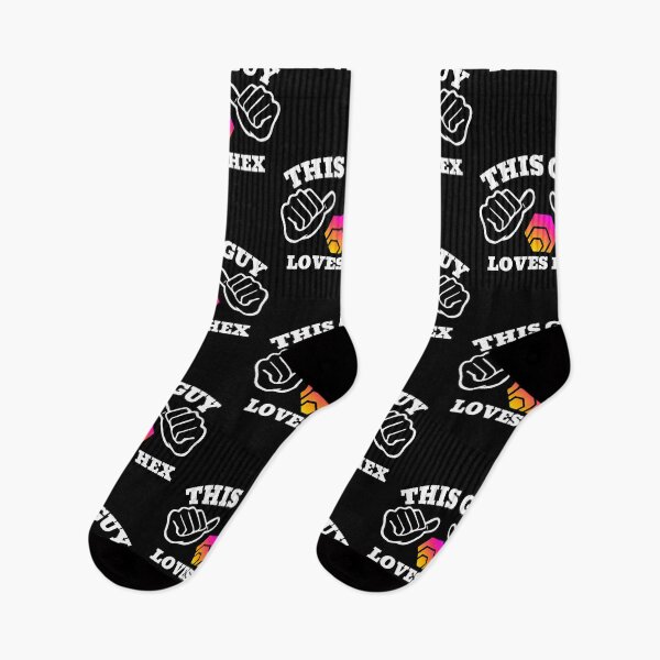 Item preview, This Guy Loves Hex designed and sold by Bitcoin-Fashion.