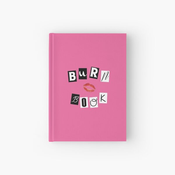 mean girls burn book (pink) Hardcover Journal