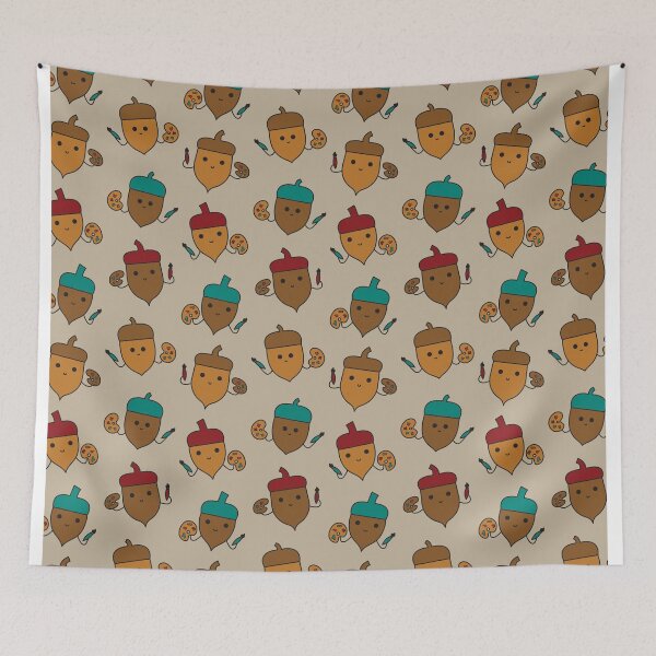 Item preview, Acorn Artists Pattern designed and sold by babybigfoot.