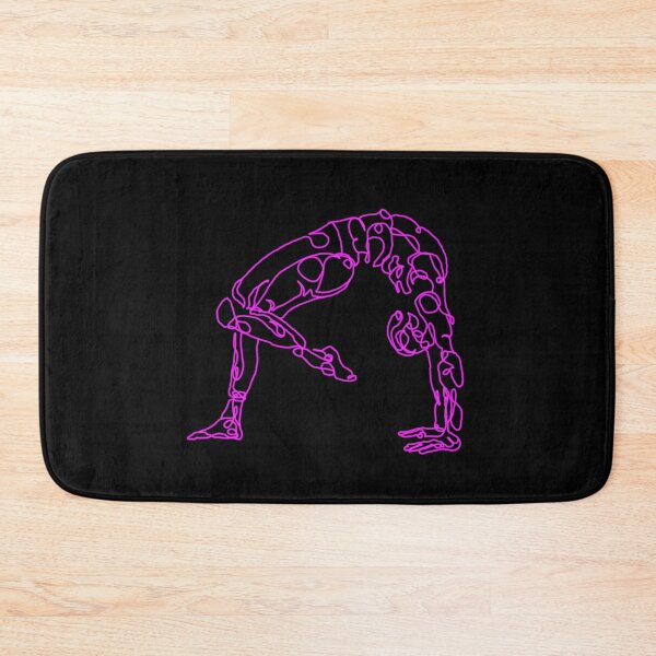 Item preview, Contour Line Yoga-Crown Chakra Wheel Pose 1  designed and sold by FranksArtWorld.