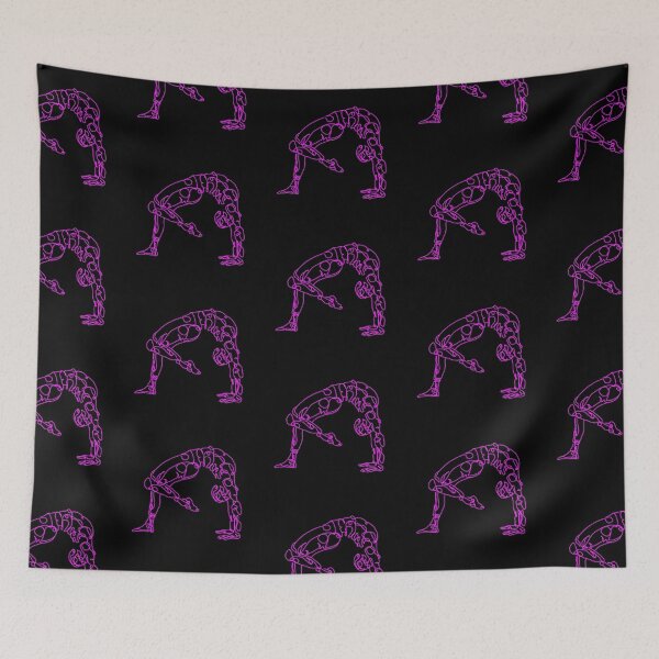 Item preview, Contour Line Yoga-Crown Chakra Wheel Pose 1  designed and sold by FranksArtWorld.