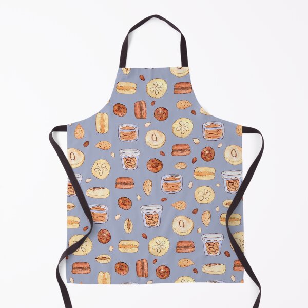 Item preview, Almonds food watercolor pattern on gray designed and sold by AnjeseAnna.