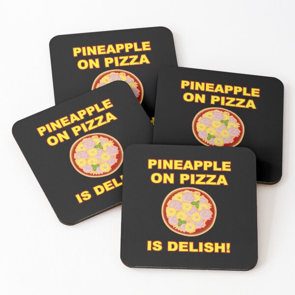 Item preview, Pineapple on Pizza is Delish Funny Meme designed and sold by Spaceshipsells.