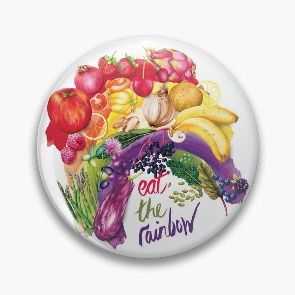 Item preview, Eat The Rainbow - Watercolour food illustration designed and sold by AmandaDilworth.
