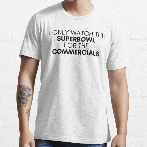 Boo Feetball Yay Commercials Funny Super Bowl Shirt