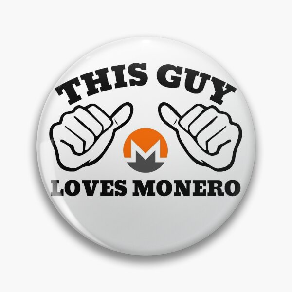 Item preview, This Guy Loves Monero XMR designed and sold by Bitcoin-Fashion.