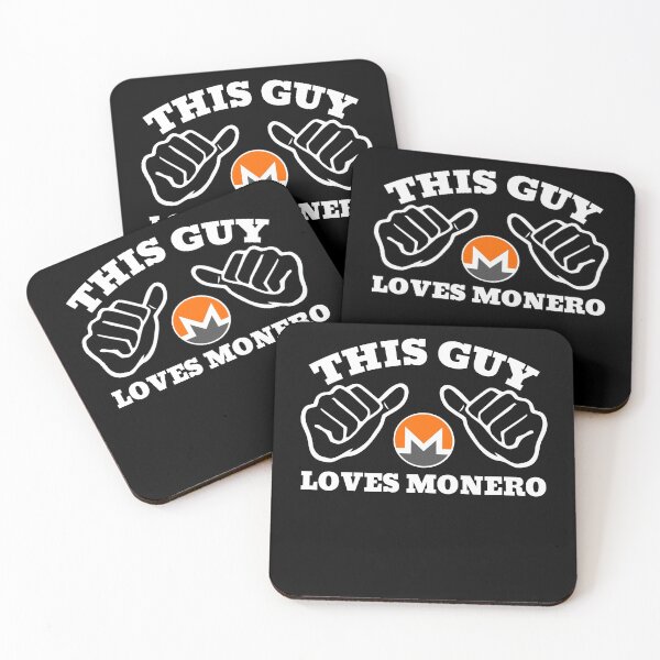 Item preview, This Guy Loves Monero XMR designed and sold by Bitcoin-Fashion.