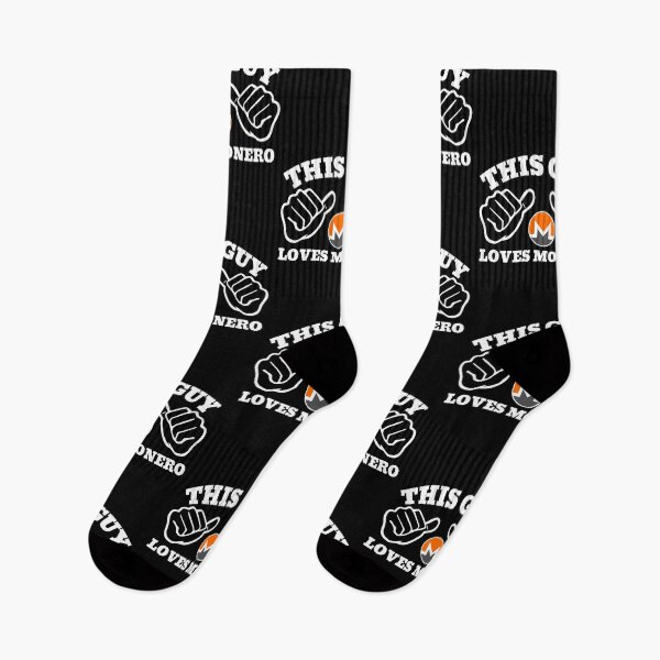 Item preview, This Guy Loves Monero XMR designed and sold by Bitcoin-Fashion.