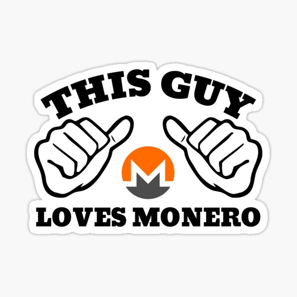Artikel-Vorschau von Dieser Typ liebt Monero XMR, designt und verkauft von Bitcoin-Fashion.