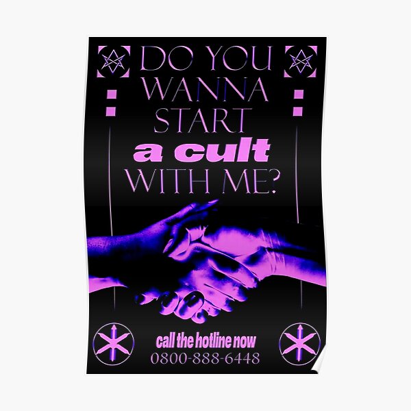 Veux-tu commencer un culte avec moi Poster