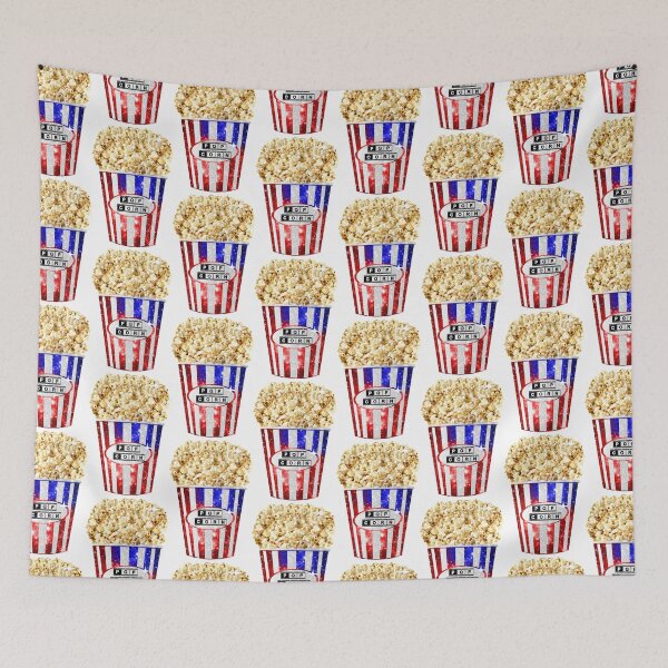 Item preview, American Popcorn Galaxy USA Flag Cinema Movie Show designed and sold by Jolly-Yosei.
