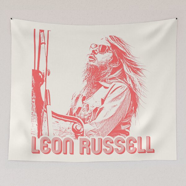 Item preview, Leon Russell Retro Song For You FanArt Tribute designed and sold by acquiesce13.