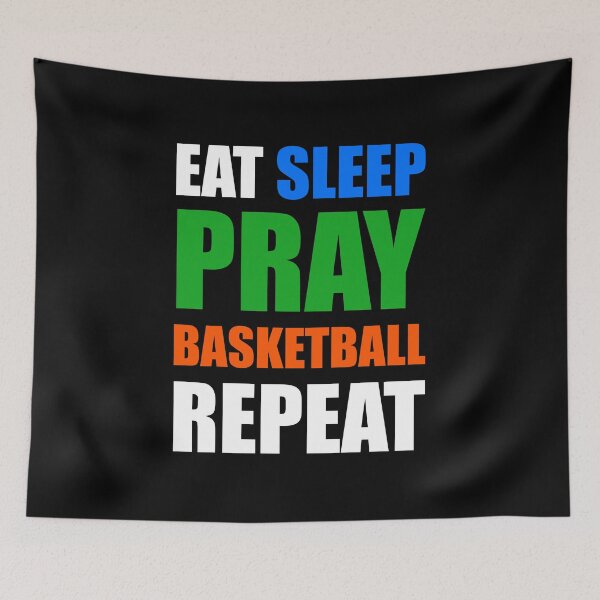 Item preview, Eat Sleep Pray Basketball Repeat designed and sold by BM Store.