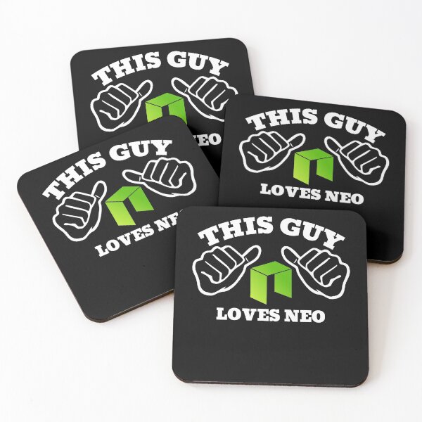Item preview, This Guy Loves Neo designed and sold by Bitcoin-Fashion.