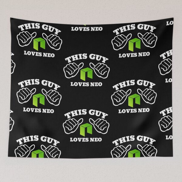 Item preview, This Guy Loves Neo designed and sold by Bitcoin-Fashion.