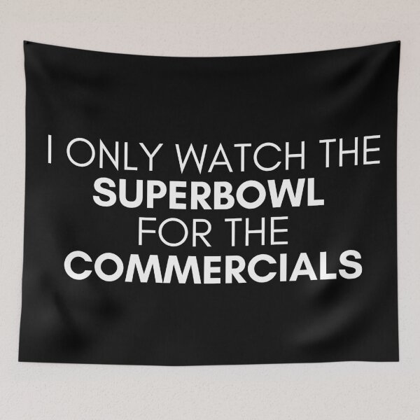 Item preview, SuperBowl Commercials Funny designed and sold by KarolinaPaz.