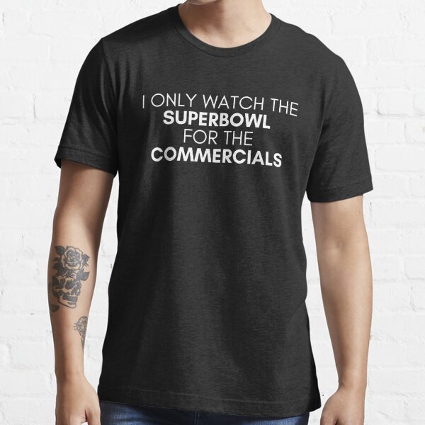 Boo Feetball Yay Commercials Funny Super Bowl Shirt