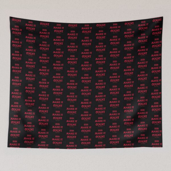 Item preview, Make It Count (Red Lettering) designed and sold by Capuletdesigns.