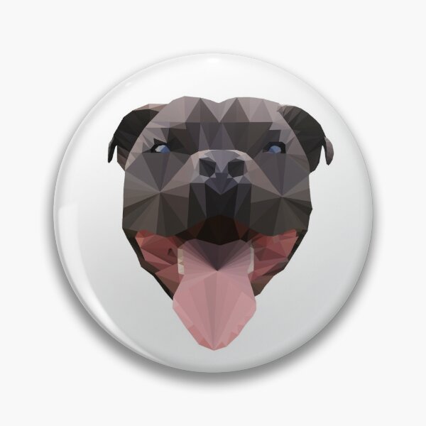 Item preview, Staffordshire Bull Terrier Low Poly designed and sold by AikasHeaven.
