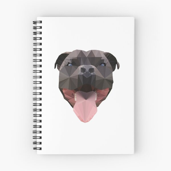Item preview, Staffordshire Bull Terrier Low Poly designed and sold by AikasHeaven.