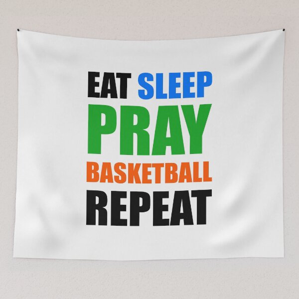 Item preview, Eat Sleep Pray Basketball Repeat designed and sold by BM Store.