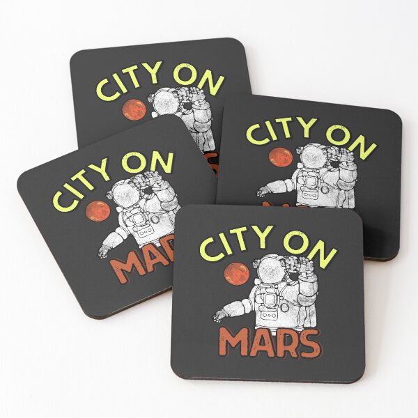 Item preview, City On Mars | Vintage Distressed designed and sold by CozyMarket.