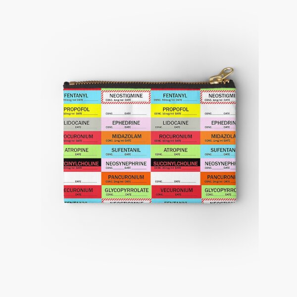 Item preview, Anesthesia Medication Labels designed and sold by AnesthesiaGoods.