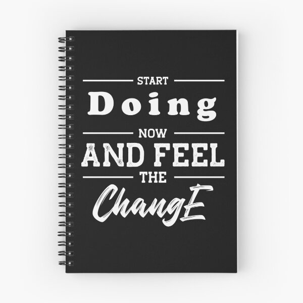 Item preview, Start Doing Now and Feel The Change ! designed and sold by SidouSenpai.