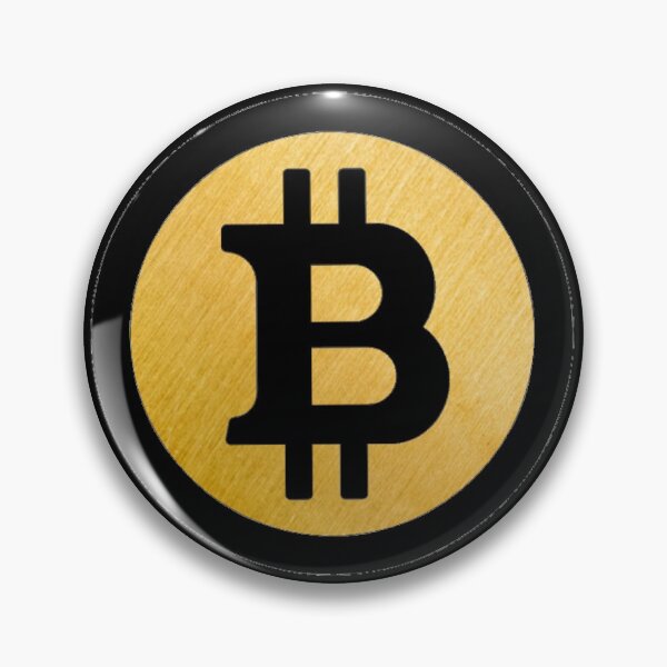 Item preview, Bitcoin (BTC) Black & Gold Logo designed and sold by issaapparel.
