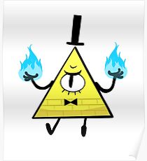 Bill Cipher: Posters | Redbubble