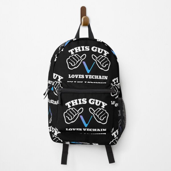Item preview, This Guy Loves VeChain VET Cryptocurrency designed and sold by Bitcoin-Fashion.