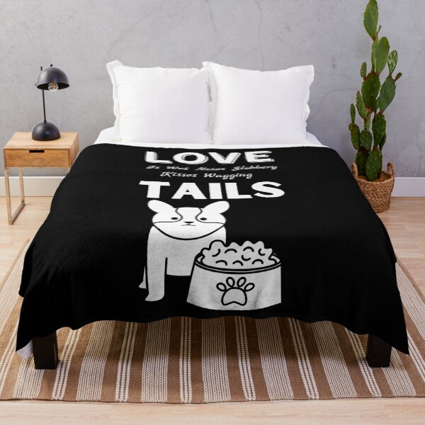 Item preview, Love Is Wet Noses Slobbery Kisses Wagging Tails,funny shirt animal dog  designed and sold by piskwi.