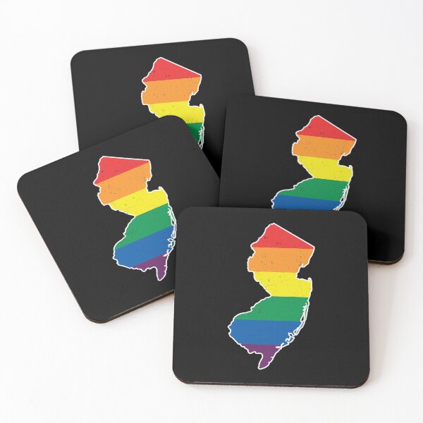 Item preview, New Jersey Gay Pride Flag designed and sold by UBUCO.