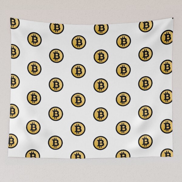 Item preview, Bitcoin (BTC) Black & Gold Logo designed and sold by issaapparel.