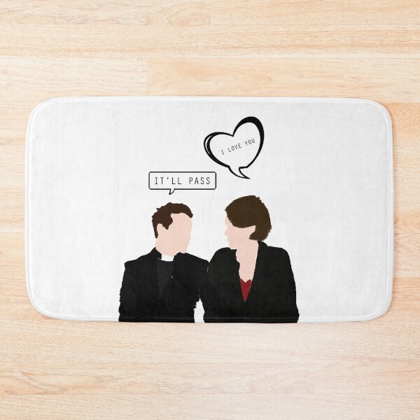 Item preview, Fleabag and the priest. It's not a perfect design, it's just a distorted representation of the two of them designed and sold by MaiSeries.