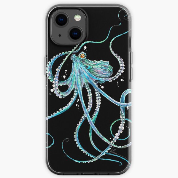 Drunk Octopus iPhone Soft Case