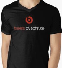 Beets By Schrute Men's V-Neck T-Shirt