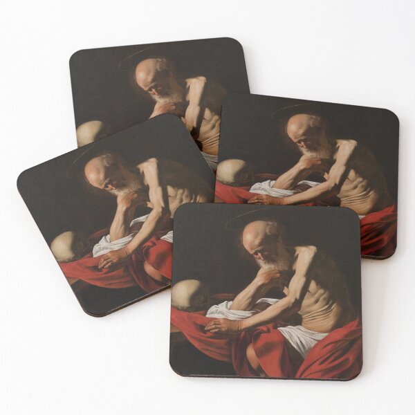 Item preview, Caravaggio - St. Jerome Meditating - BigArt designed and sold by BigArt.
