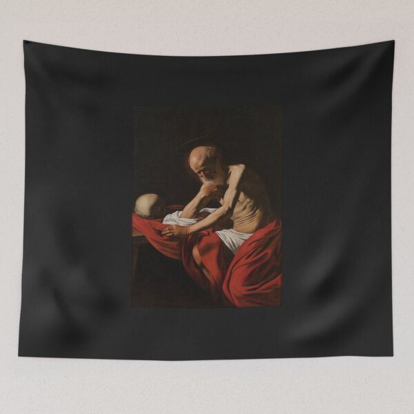 Item preview, Caravaggio - St. Jerome Meditating - BigArt designed and sold by BigArt.