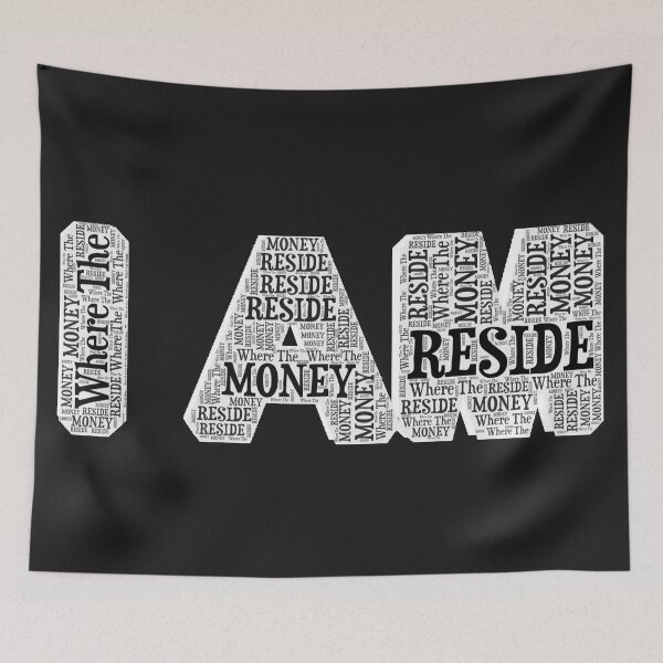 Item preview, Where The Money Reside ( I AM MONEY Text) designed and sold by JWIZZY.