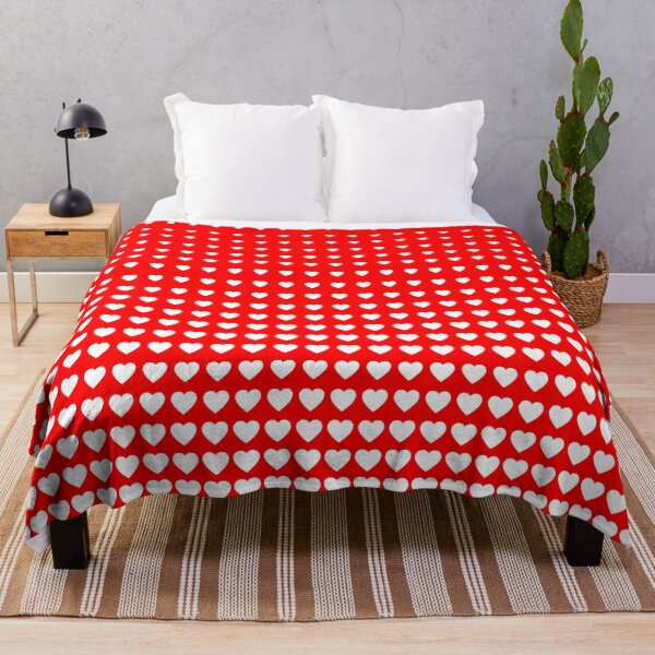 Item preview, Valentine's Day Halftone Pattern White Hearts Design Optical Effect designed and sold by fingerbeans.