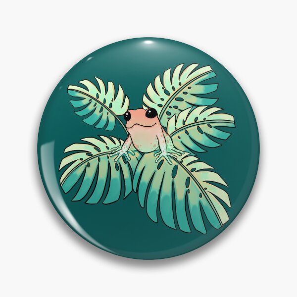 Item preview, Tropical Frog on Leaves  designed and sold by SabrinaSana.