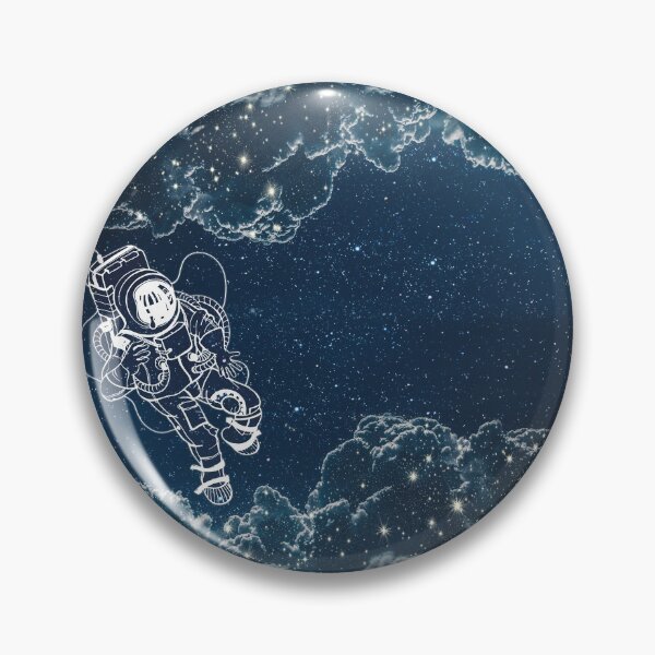 Item preview, Astronaut & Space Clouds designed and sold by LY DESIGN.