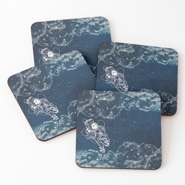 Item preview, Astronaut & Space Clouds designed and sold by LY DESIGN.