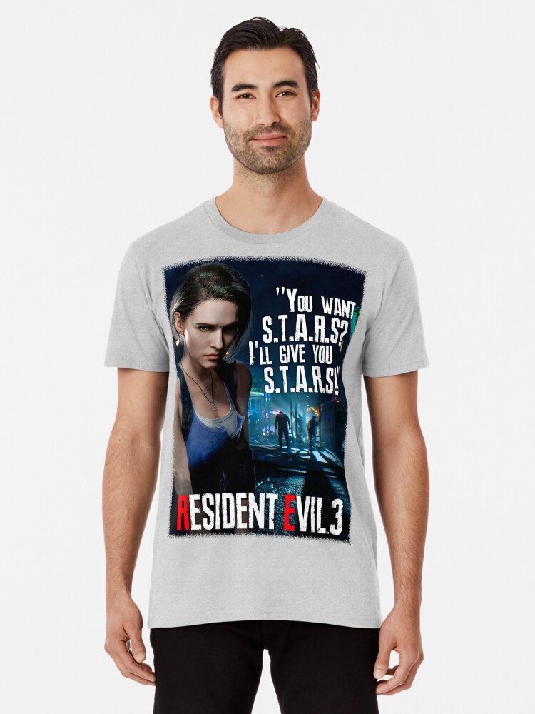 Jill Valentine Resident Evil 3 Remake Premium T Shirt for Sale by Sephir Redbubble