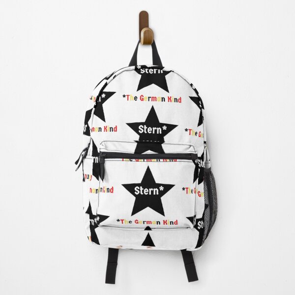 Item preview, Serious Stern (Star in German) The German Kind Black Star designed and sold by Time4German.