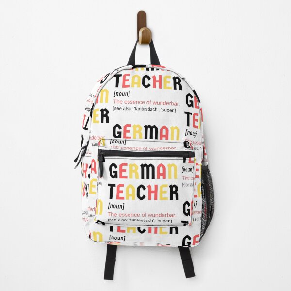 Item preview, German Teacher Wonderful Wunderbar Fantastic Super Noun Definition  designed and sold by Time4German.