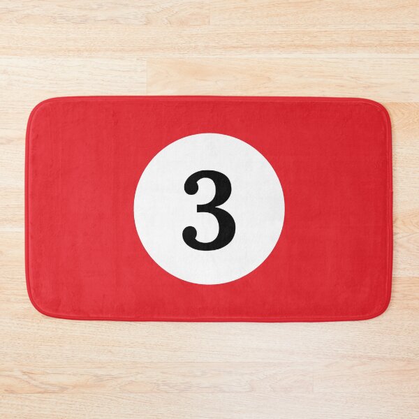 Item preview, Billiard Solid Red Ball Number 3 designed and sold by Taumaturgo.
